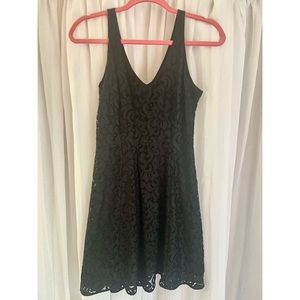 Black lace LOFT dress